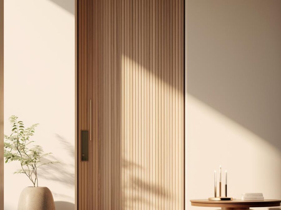 Slatted Front Door Surround